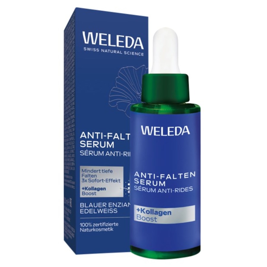 WELEDA Intensive care Serum przeciwzmarszczkowe goryczka błękitna i szarotka alpejska