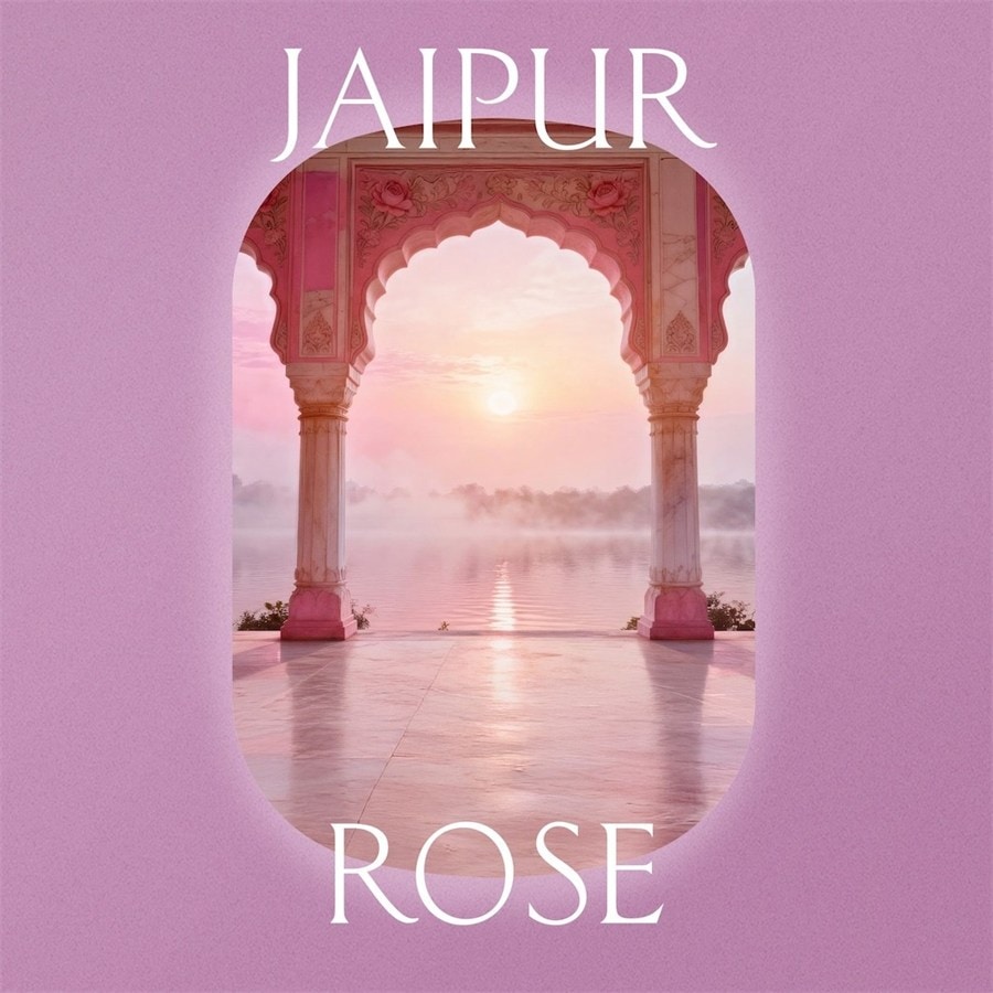 Fable & Mane Spray do włosów i ciała Jaipur Rose Hair & Body Fragrance Mist