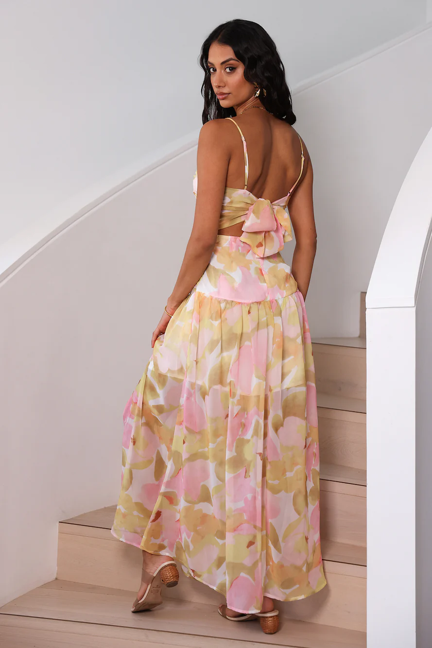 Love To Come Maxi Dress Multi