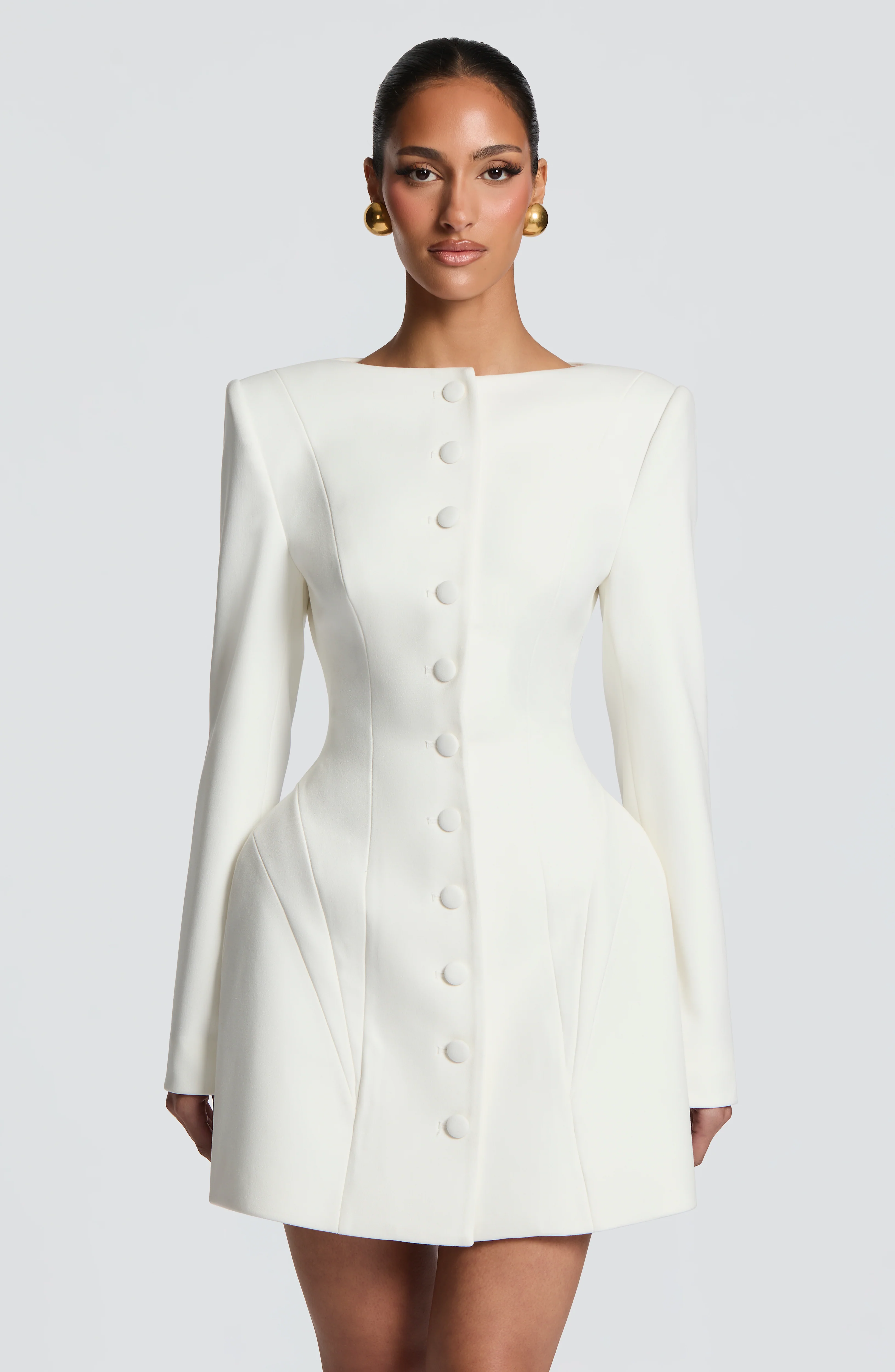 Azzurra Mini Dress - Ivory