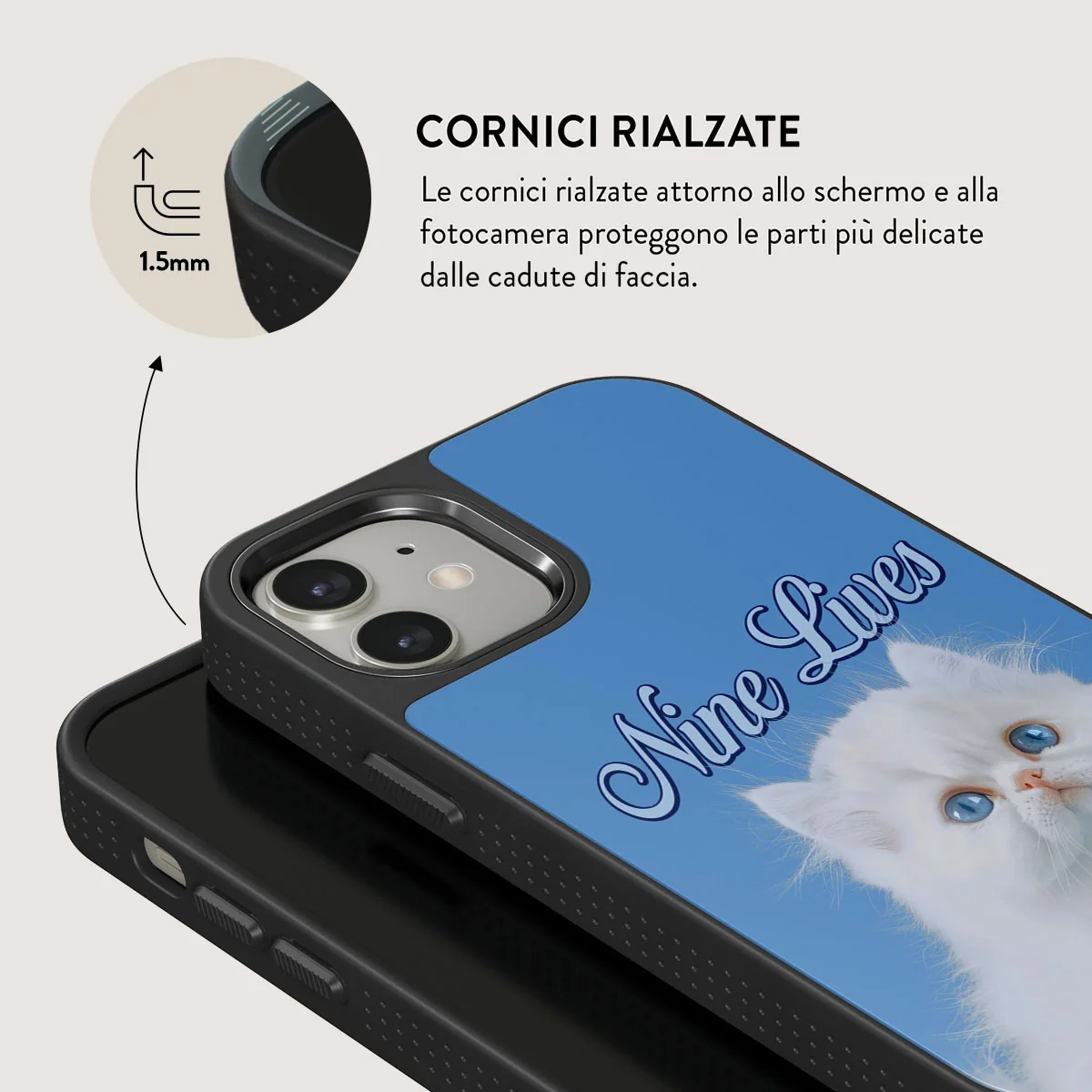 Nine Lives - iPhone 12 ケース