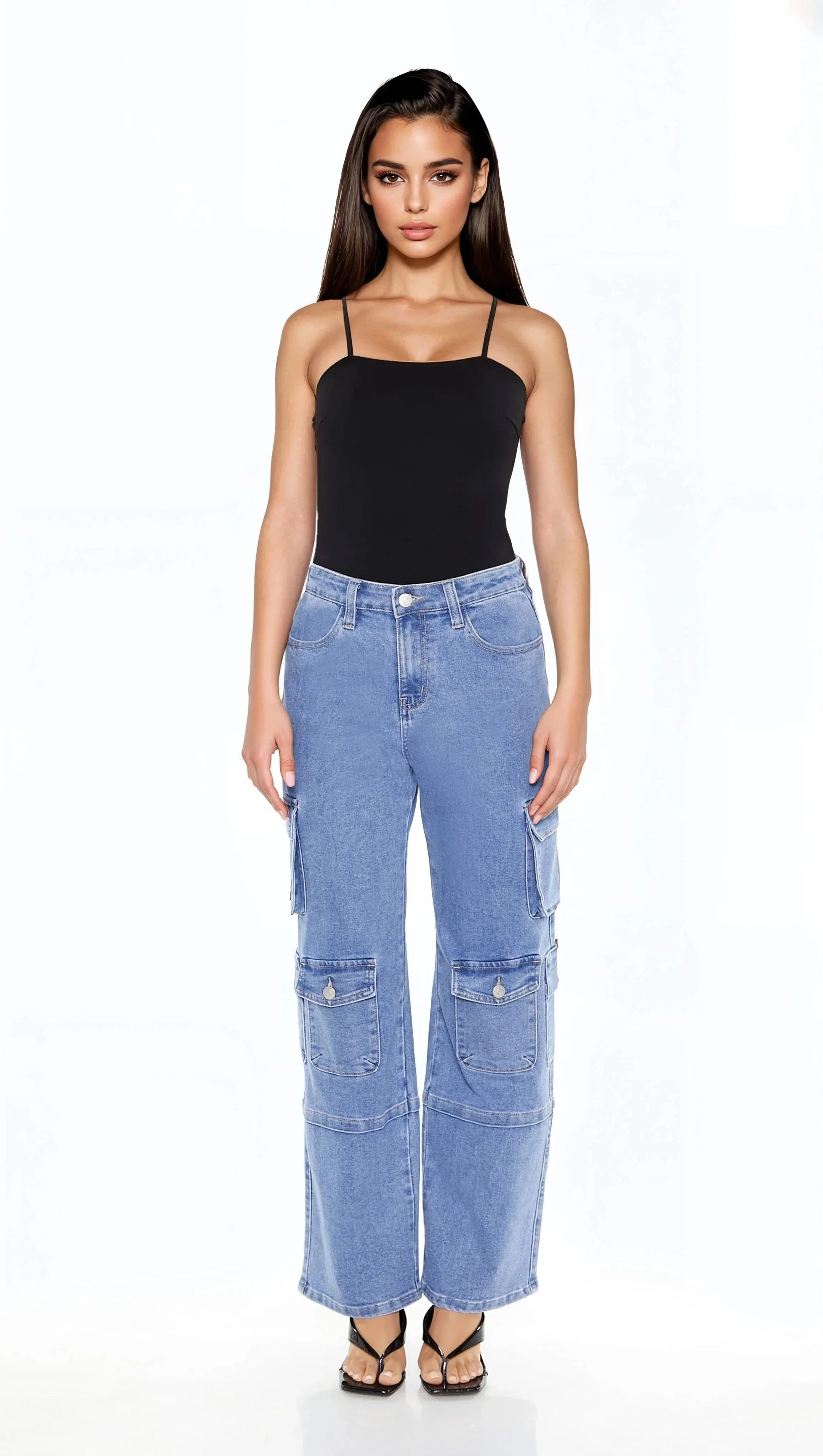 Ponte Knit Cami Bodysuit