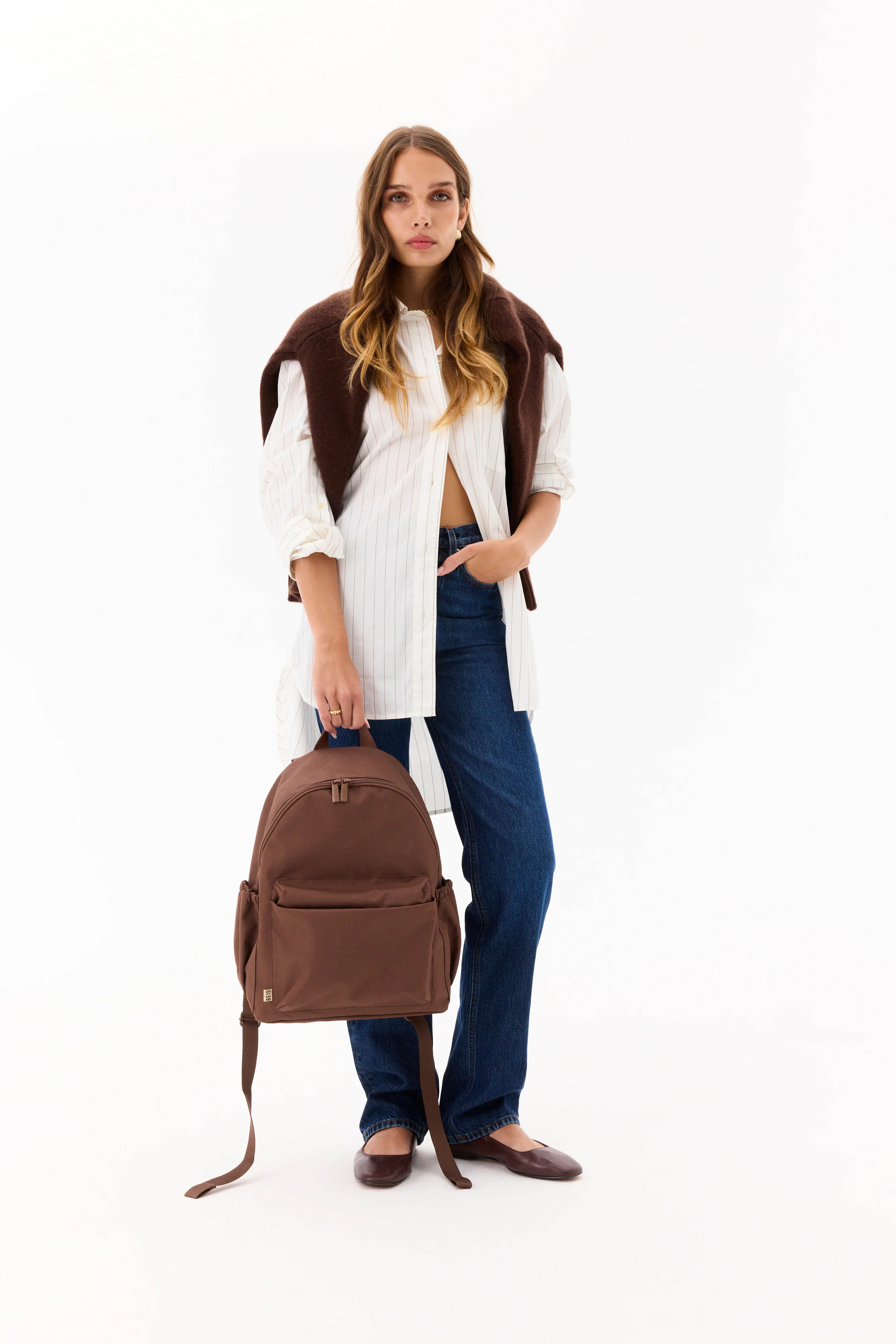 BEIS 'The BÉISics Backpack in Maple