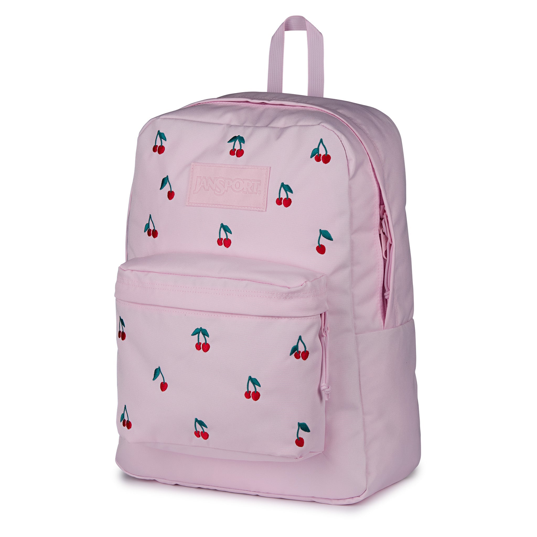 SuperBreak® Plus Backpack in Pink Ice Cherry Embroidery - luluinthesky