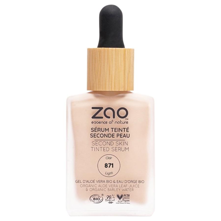 Zao Primer & Concealer Second Skin Tinted Serum