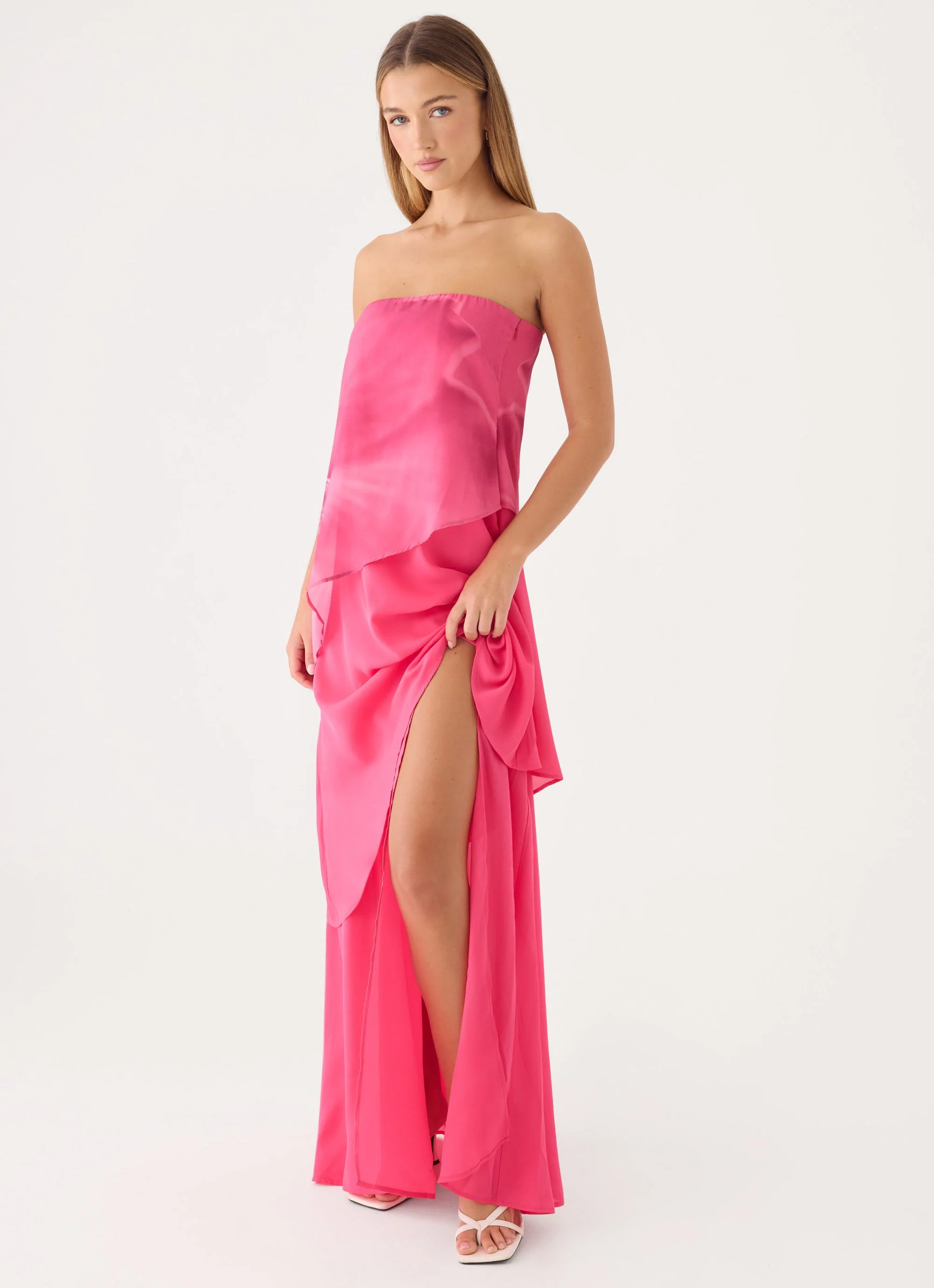 Persuasive Maxi Dress - Coral