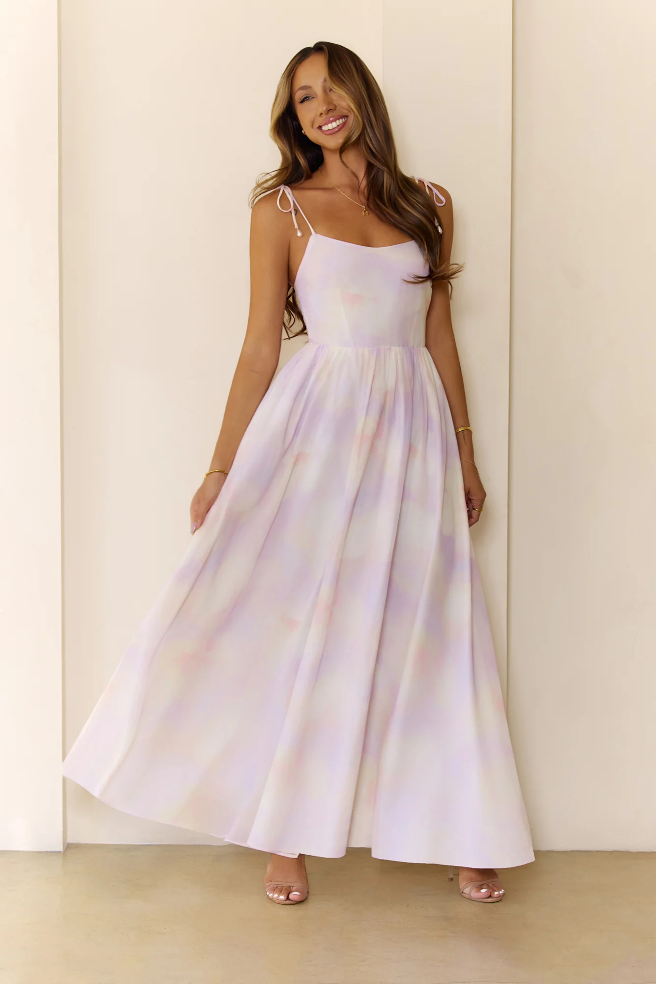Little Bit Of Magic Maxi Dress Lilac