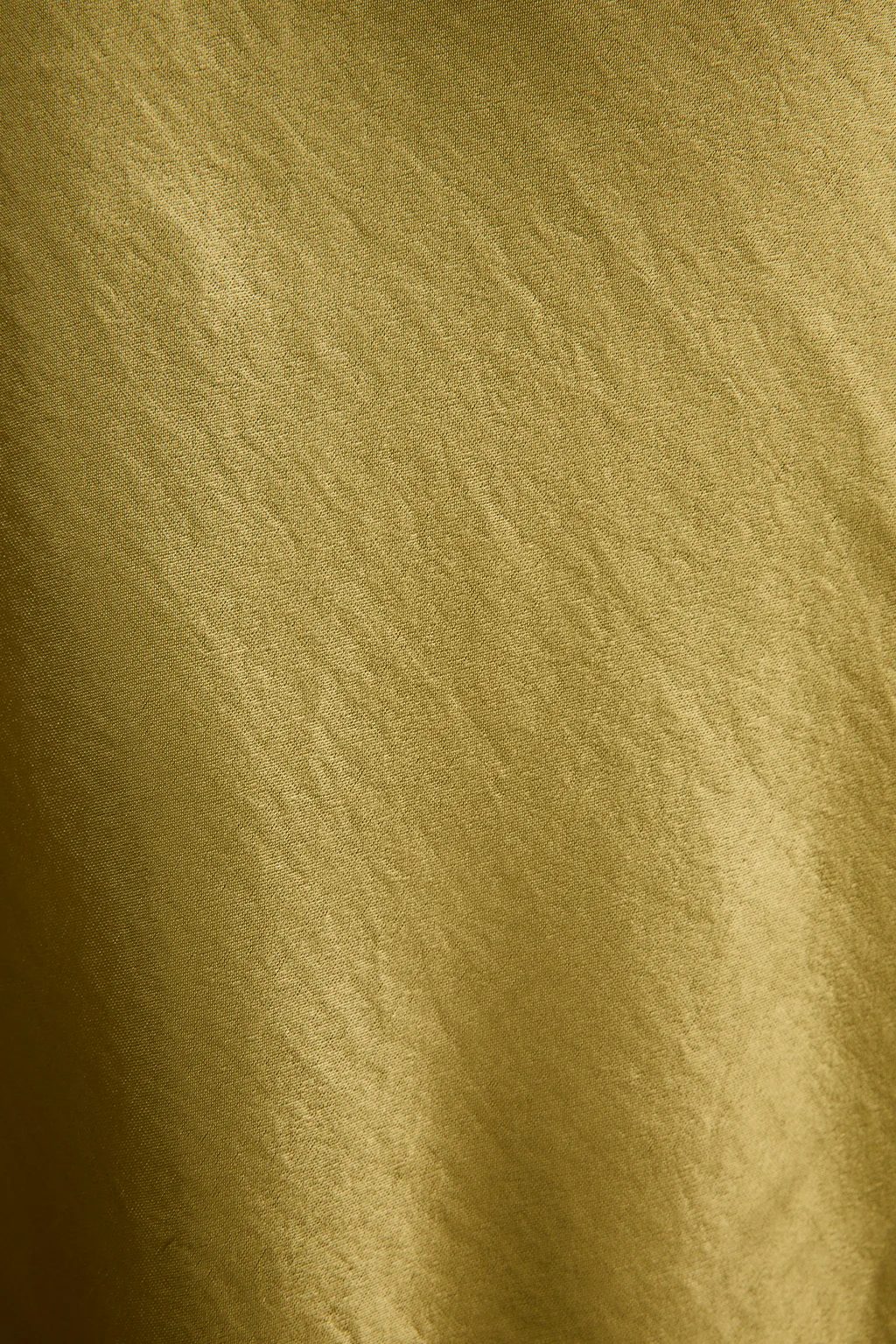 Mirabella Chartreuse Satin Maxi Dress