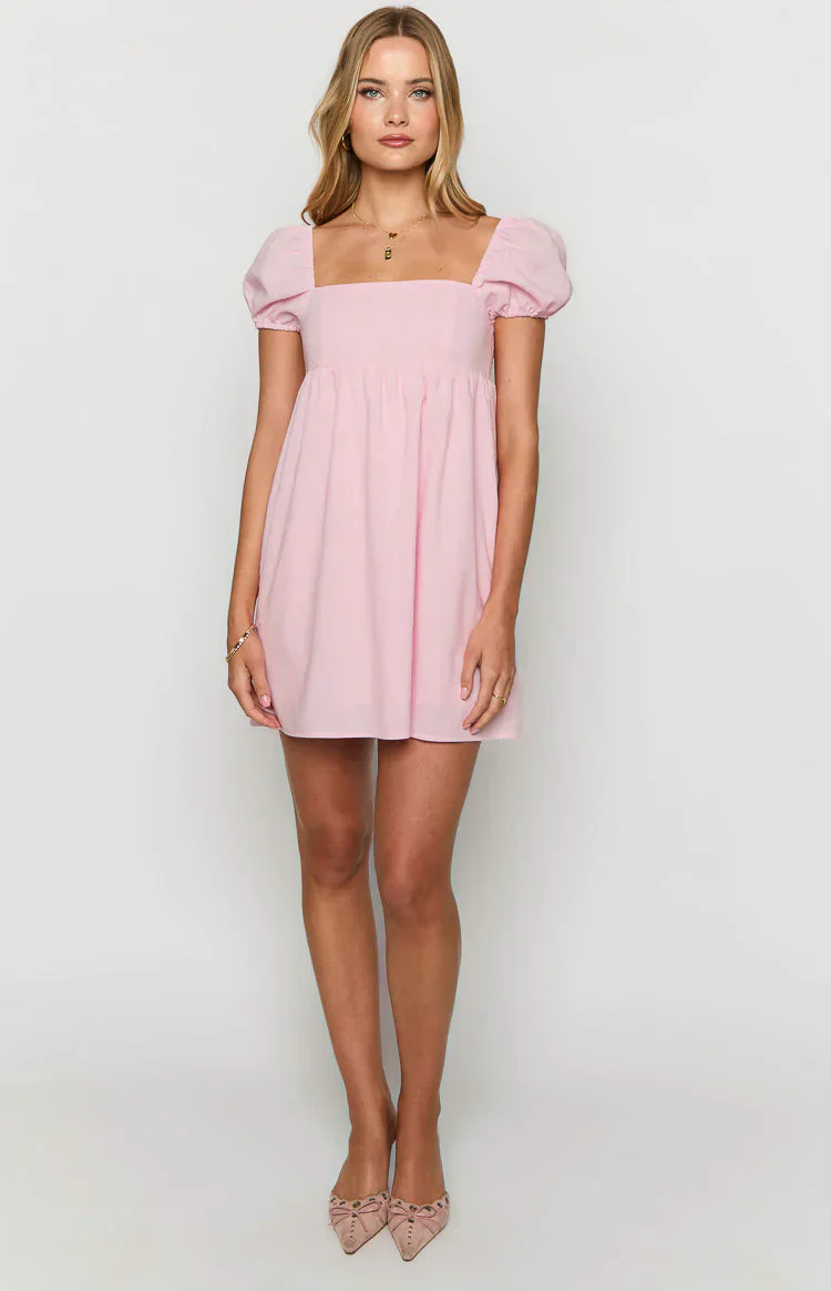 Radient Pink Mini Dress - luluinthesky