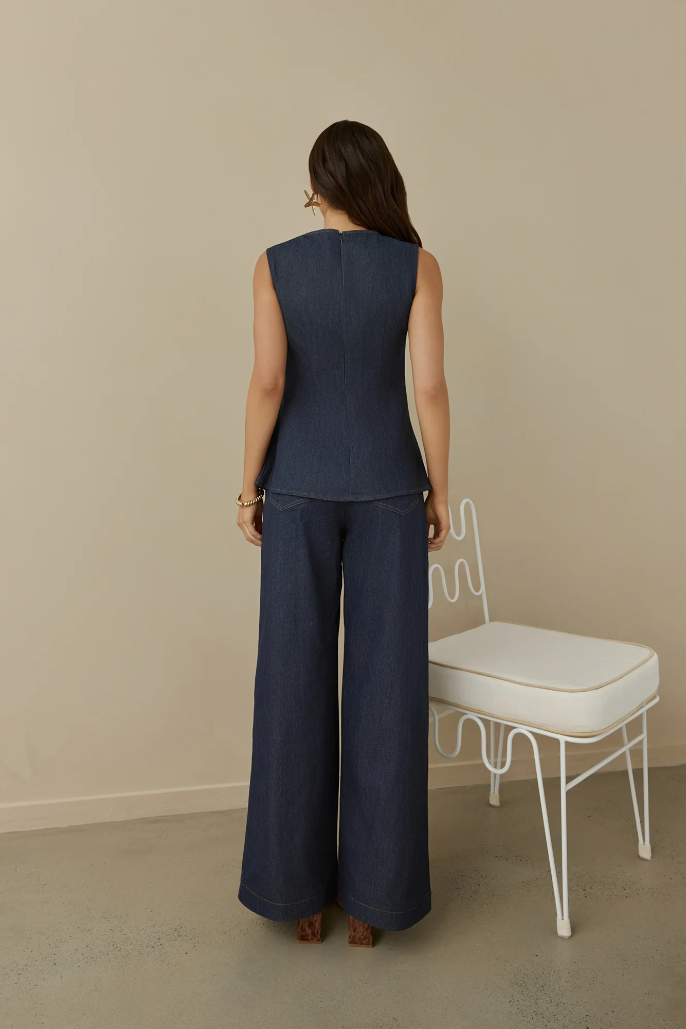 Seafarer Denim Set Navy