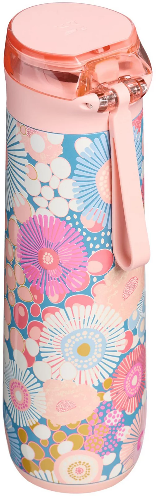 Stanley 20 oz. Flowstate Spring Bottle - Sorbet Wildflower