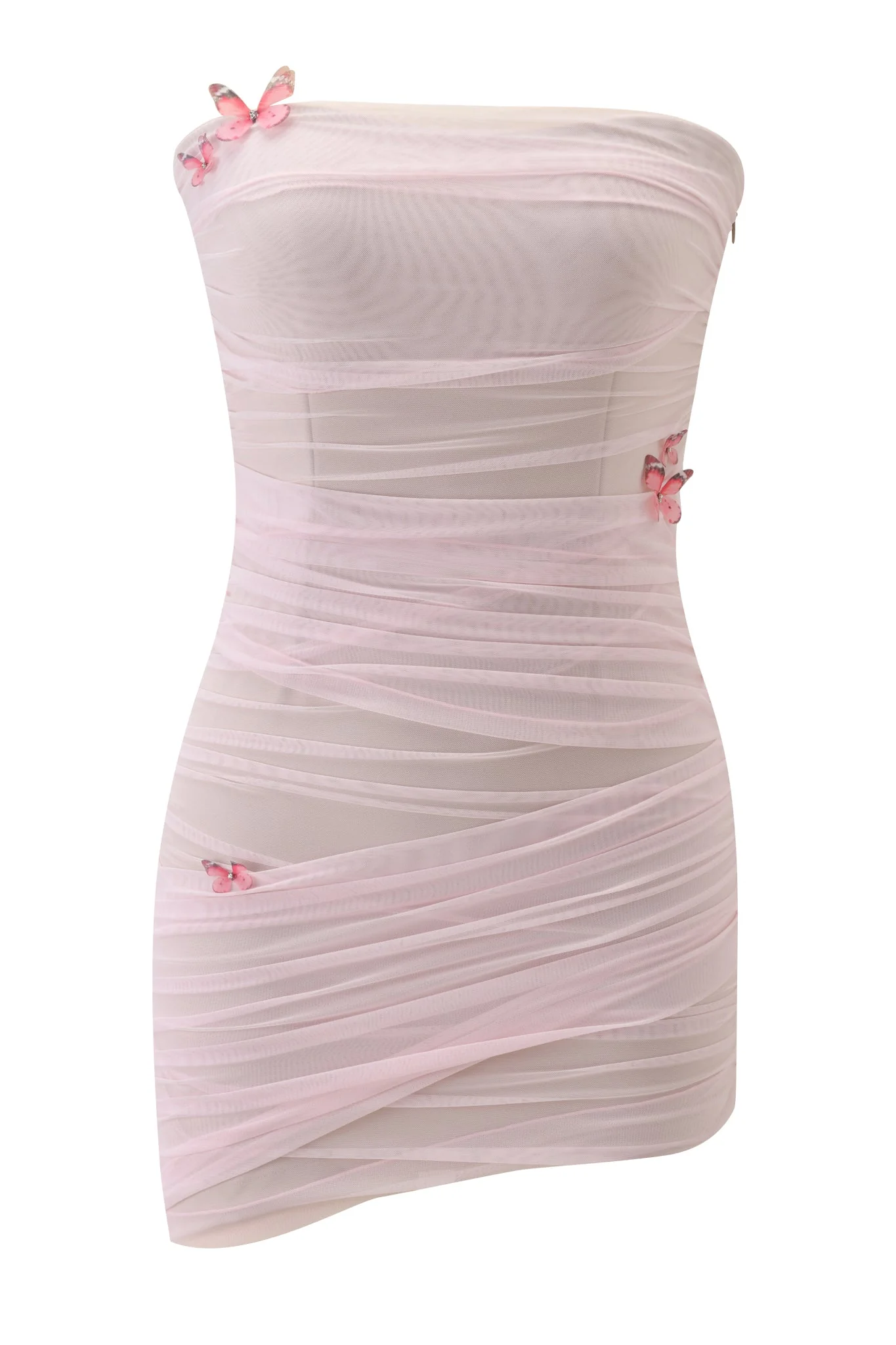 Lark Mini Dress - Pink