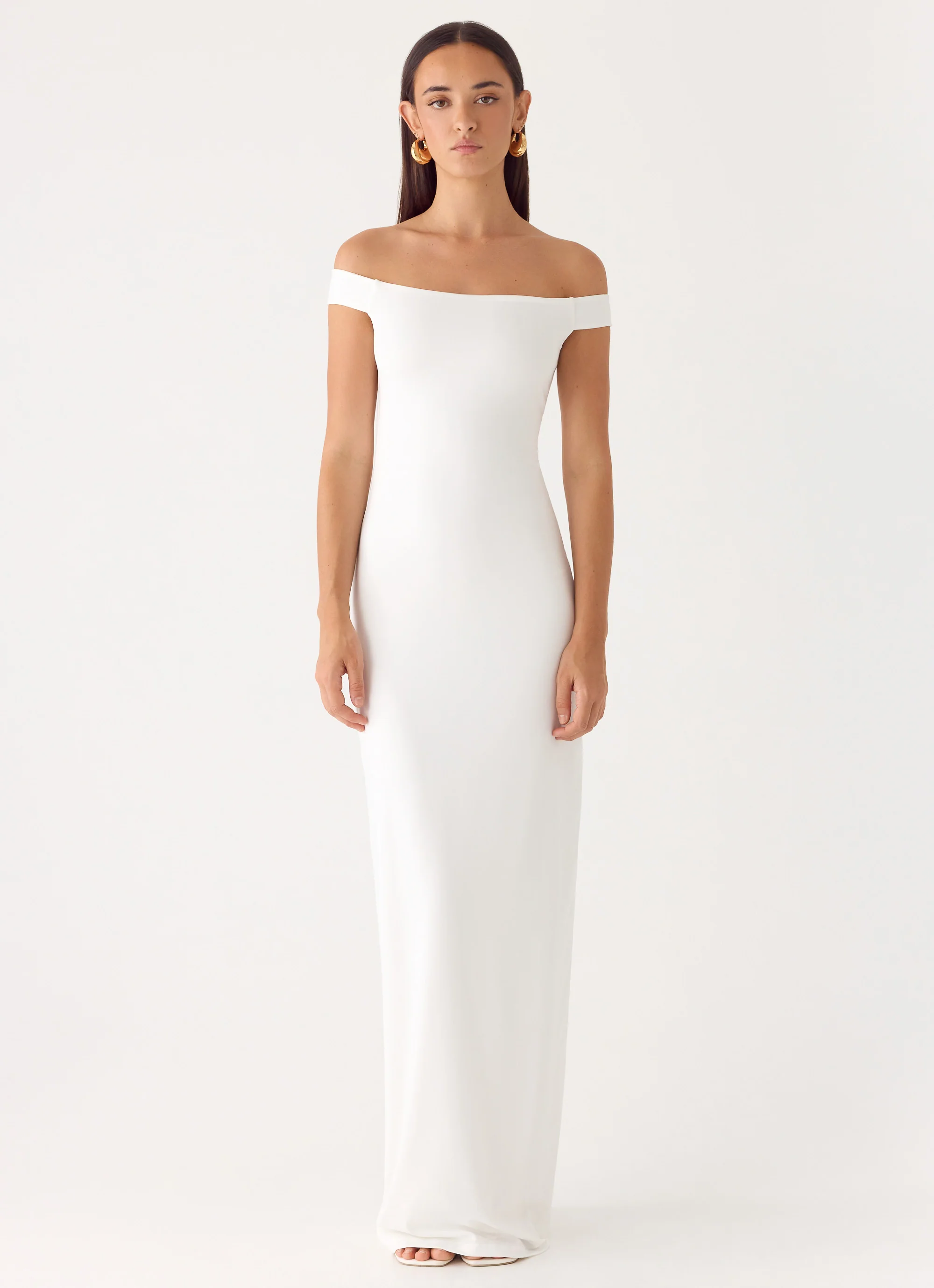 New Intentions Maxi Dress - White