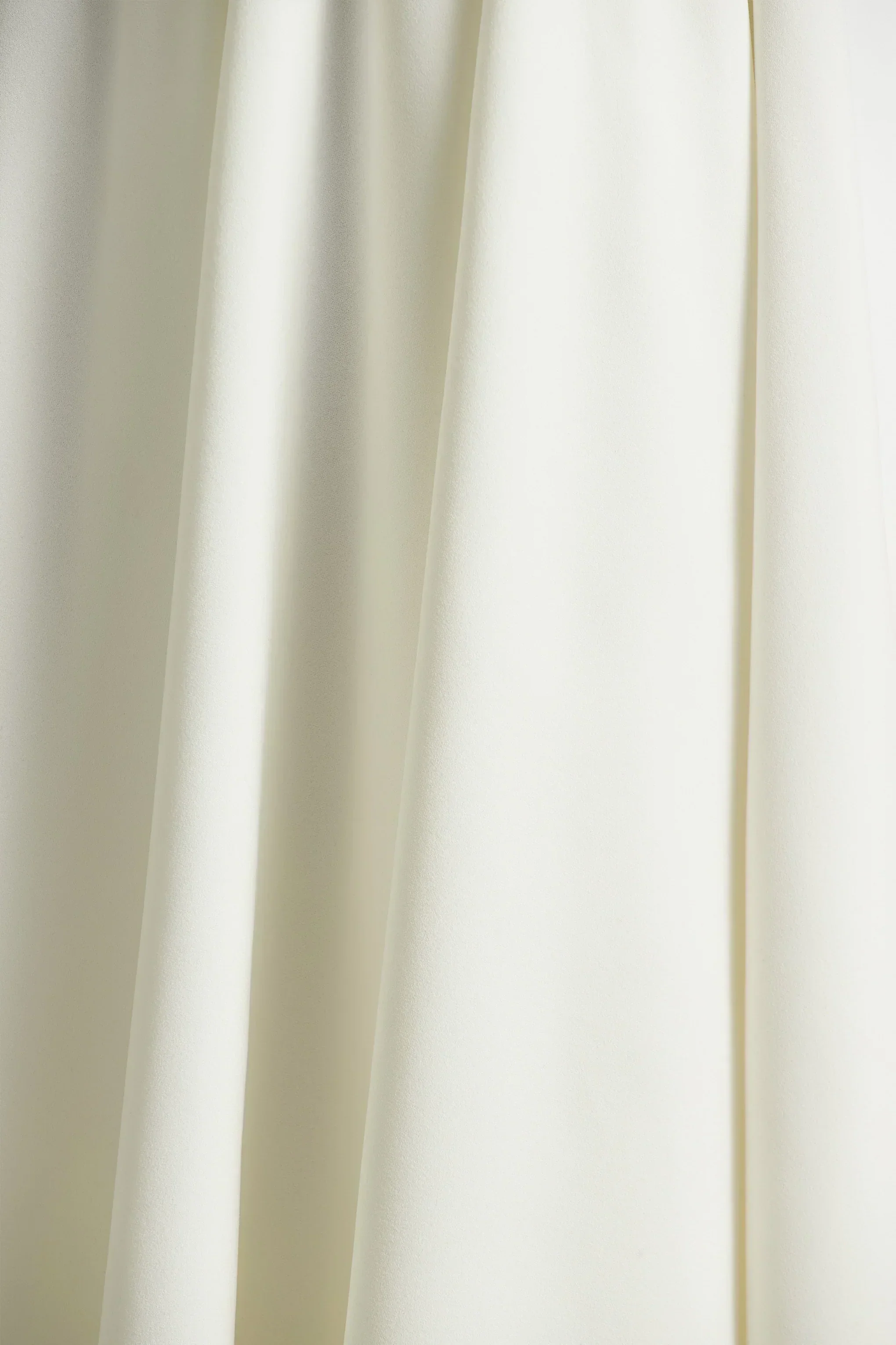 Bellamy | Cream Crew-Neck Long Sleeve Midi Dress