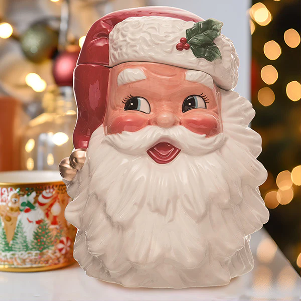 Vintage Santa Cookie Jar