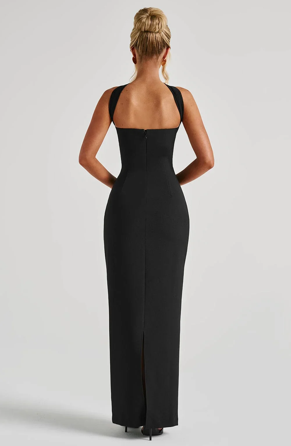 Yulia Maxi Dress - Black