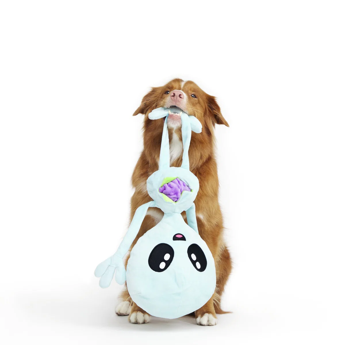 Alien Gnawtopsy Plush 2-In-1 + Tug + Enrichment + Multi-Part + Xxl Dog Toy