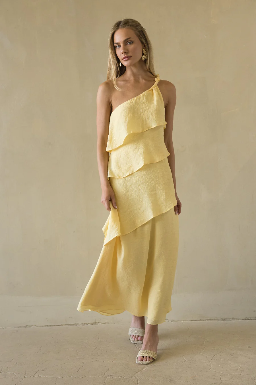 Freya Ruffle Tiered Maxi Dress - luluinthesky
