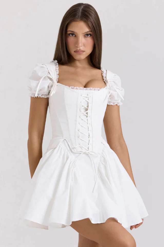 Lili Detachable Corset Mini Dress