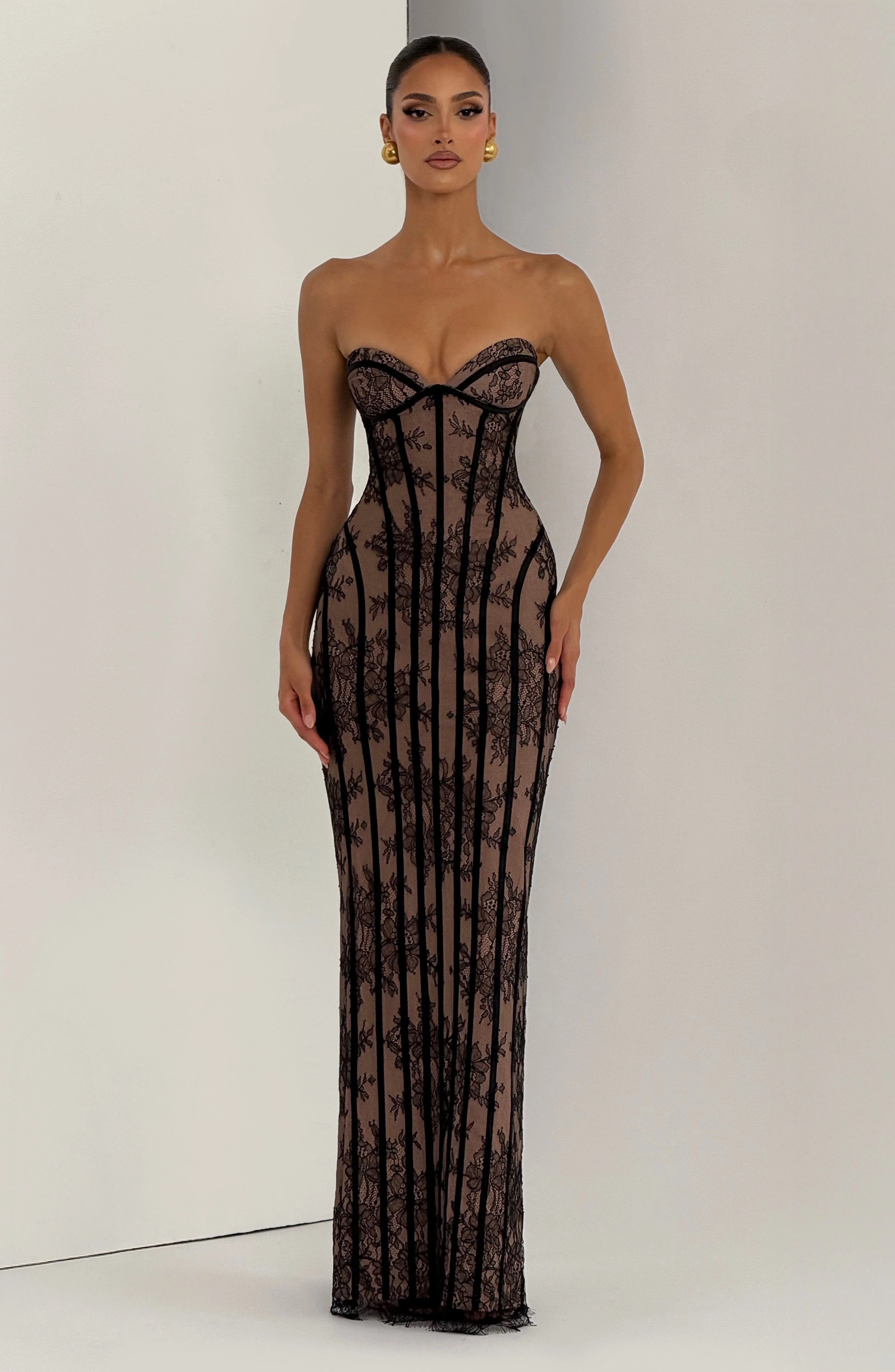 Sian Maxi Dress - Black