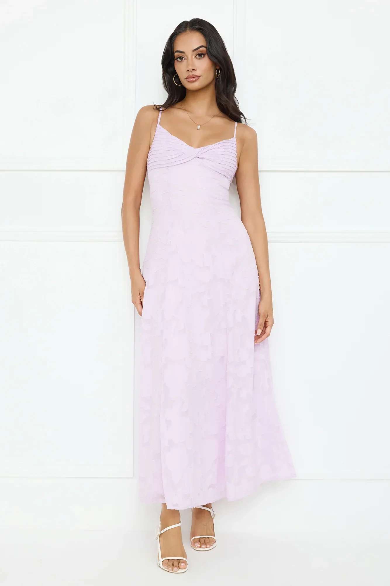 Pine Blossom Maxi Dress Lilac