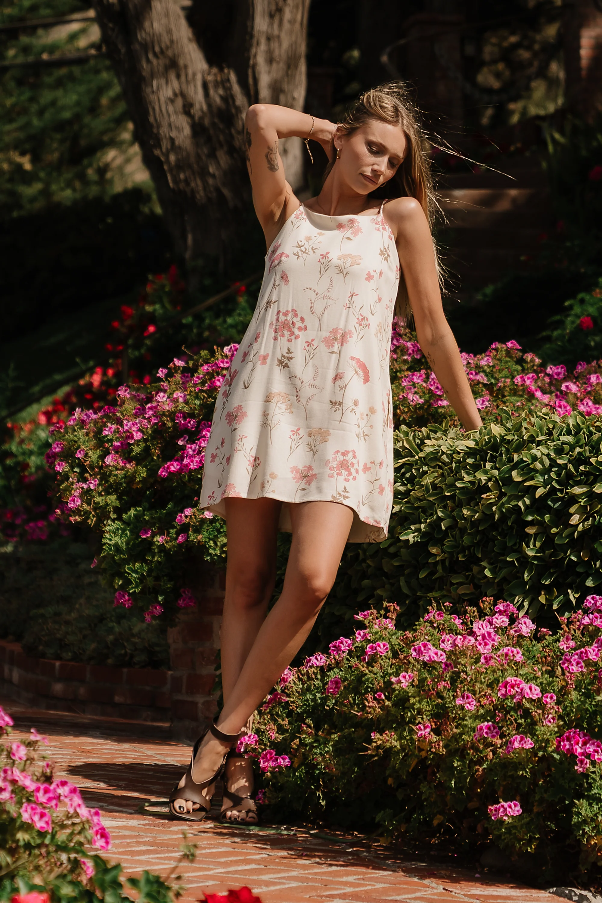 Moxie Floral Mini Dress - FINAL SALE