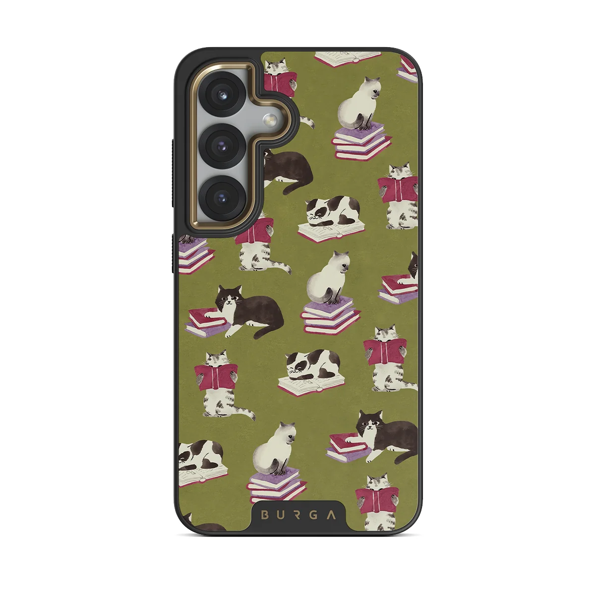Curious Cat - Samsung Galaxy S25 Plus ケース
