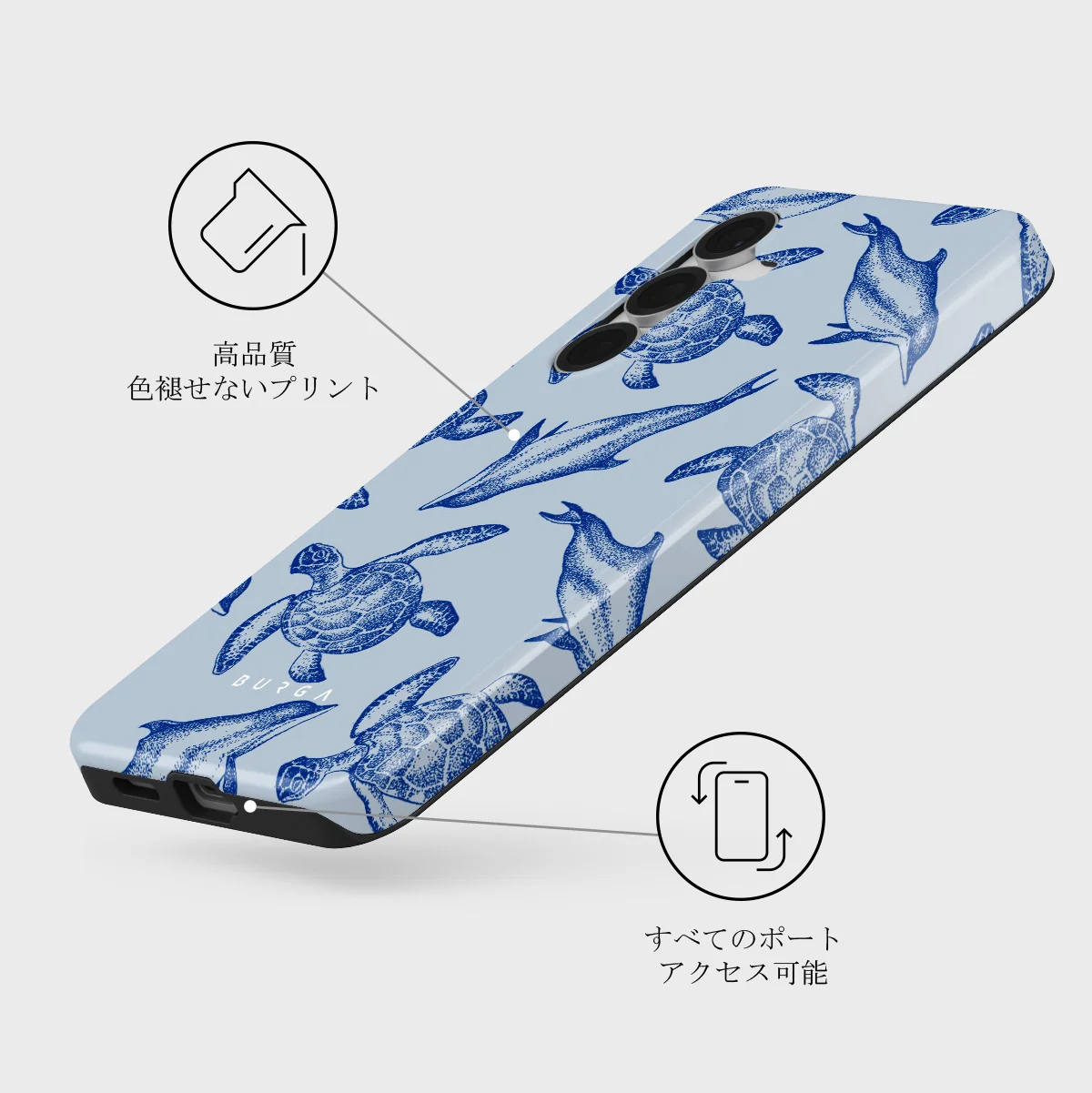 Aquatic Dance - Samsung Galaxy S25 FE ケース