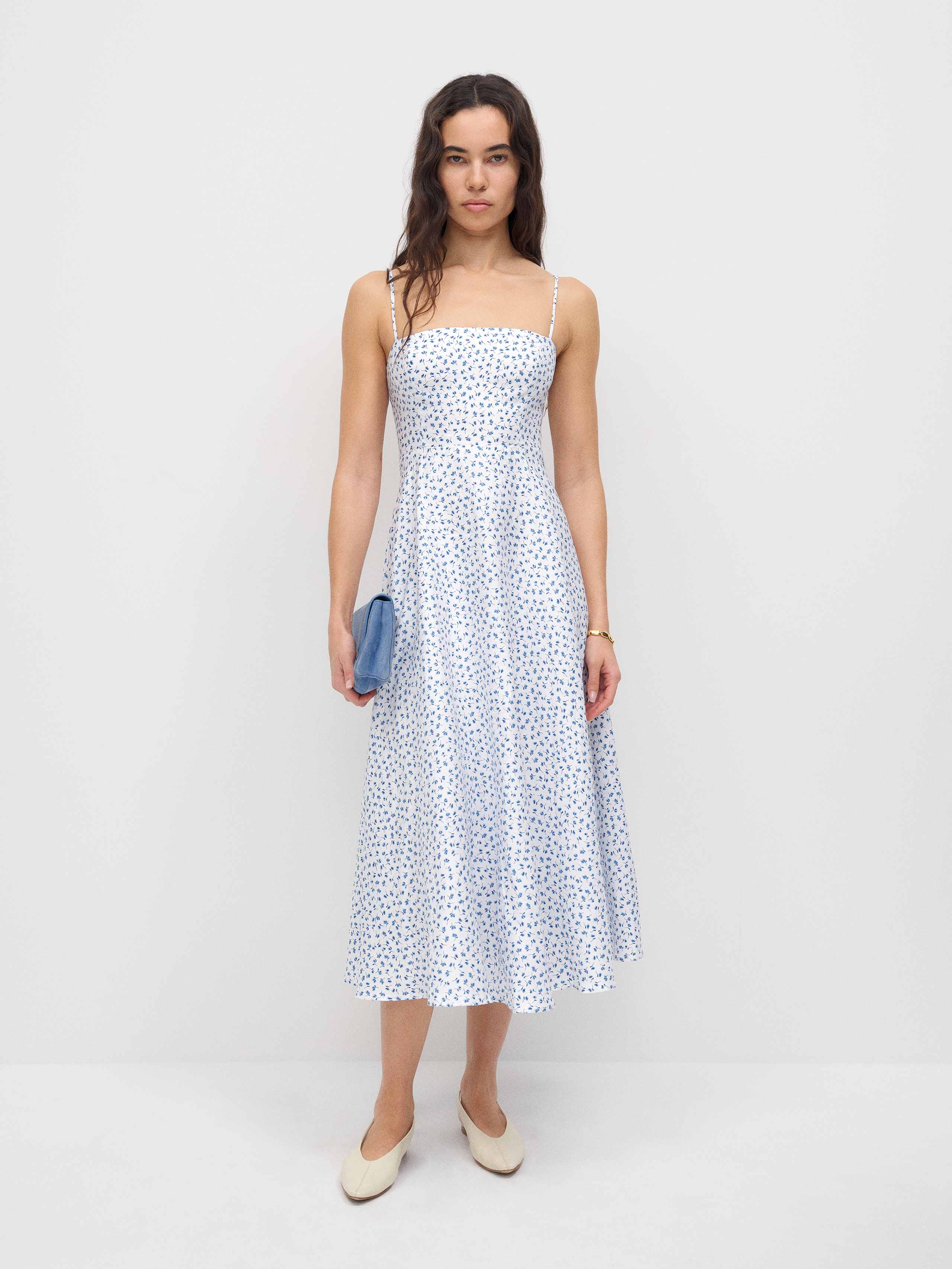 Monette Linen Dress