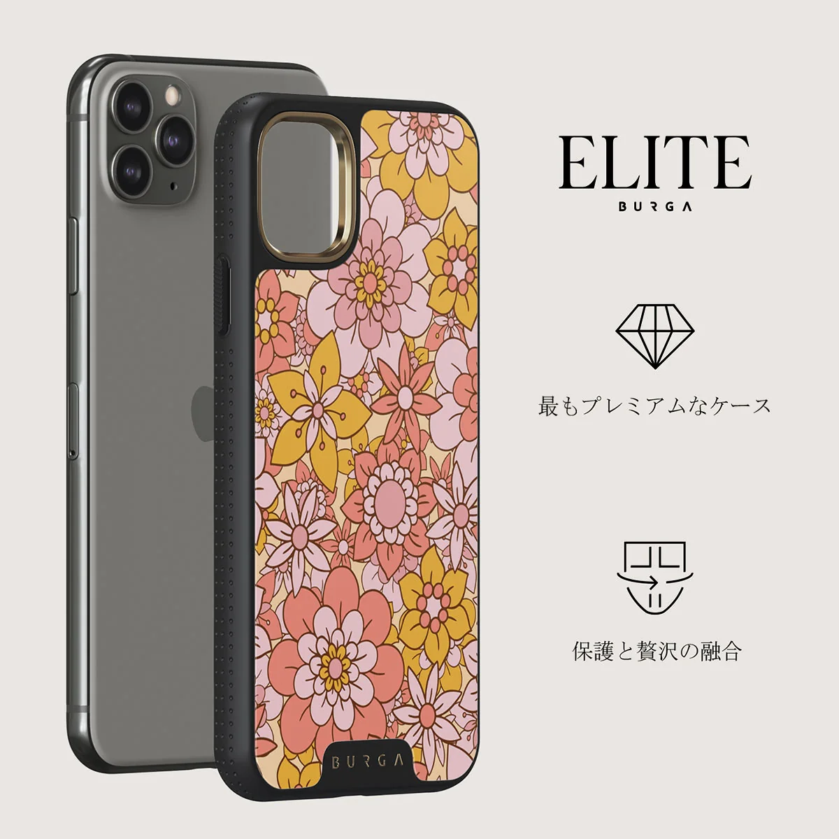 Garden Brunch - Floral iPhone 11 Pro ケース