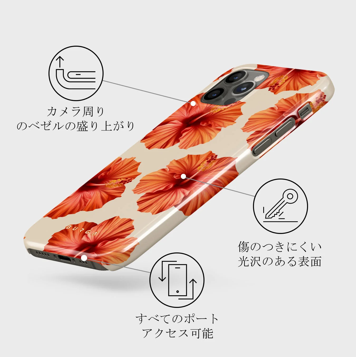 Bonita - iPhone 12 Pro ケース