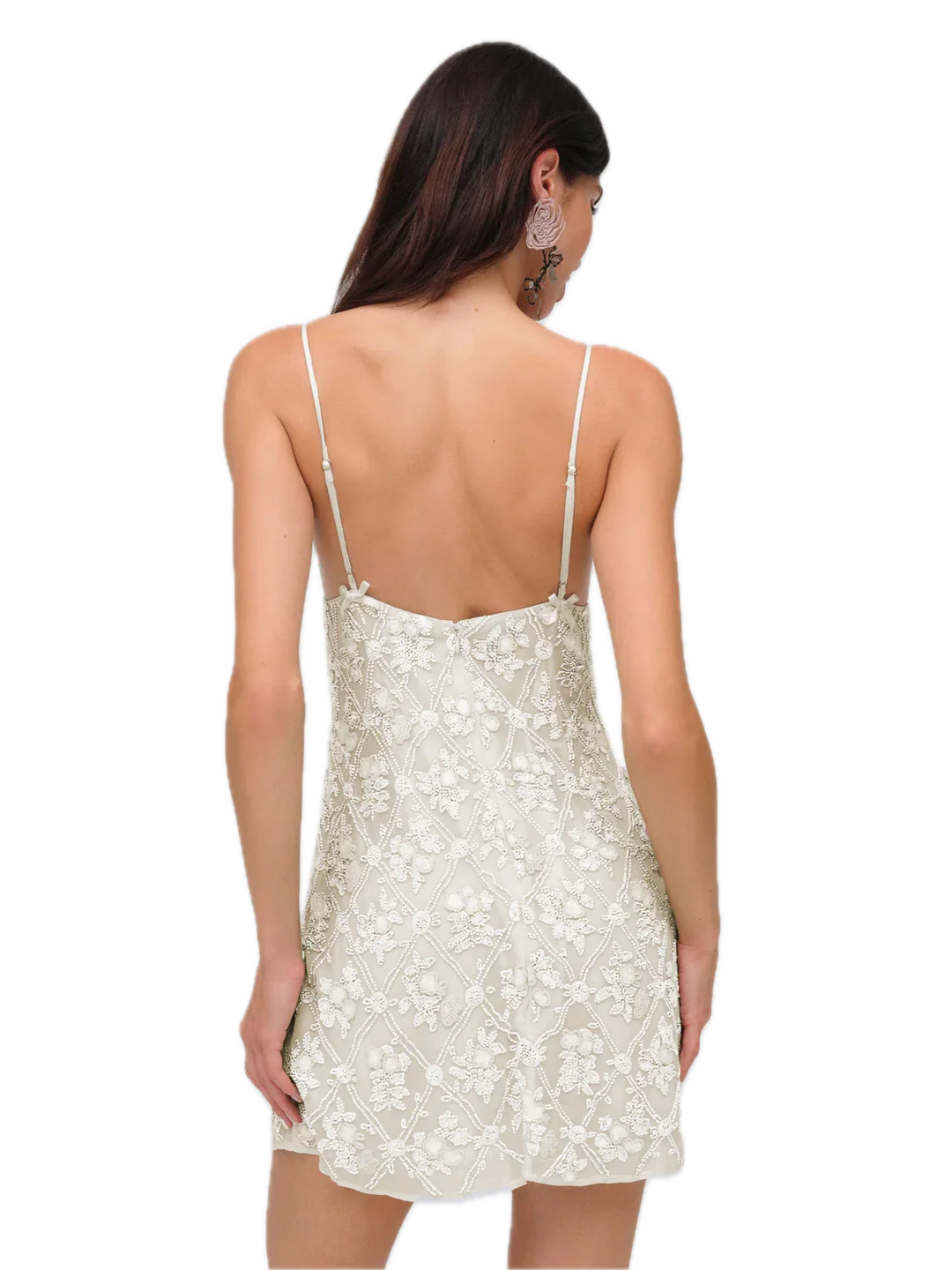 Bridget Beaded Mini Dress - luluinthesky