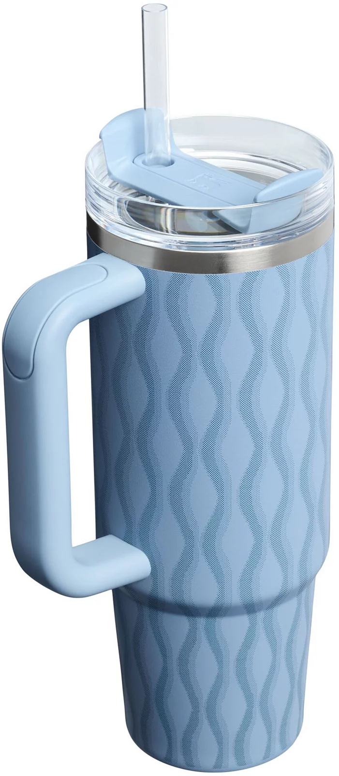 Stanley 30 oz. Quencher H2.0 FlowState Tumbler - Slate Blue Drift