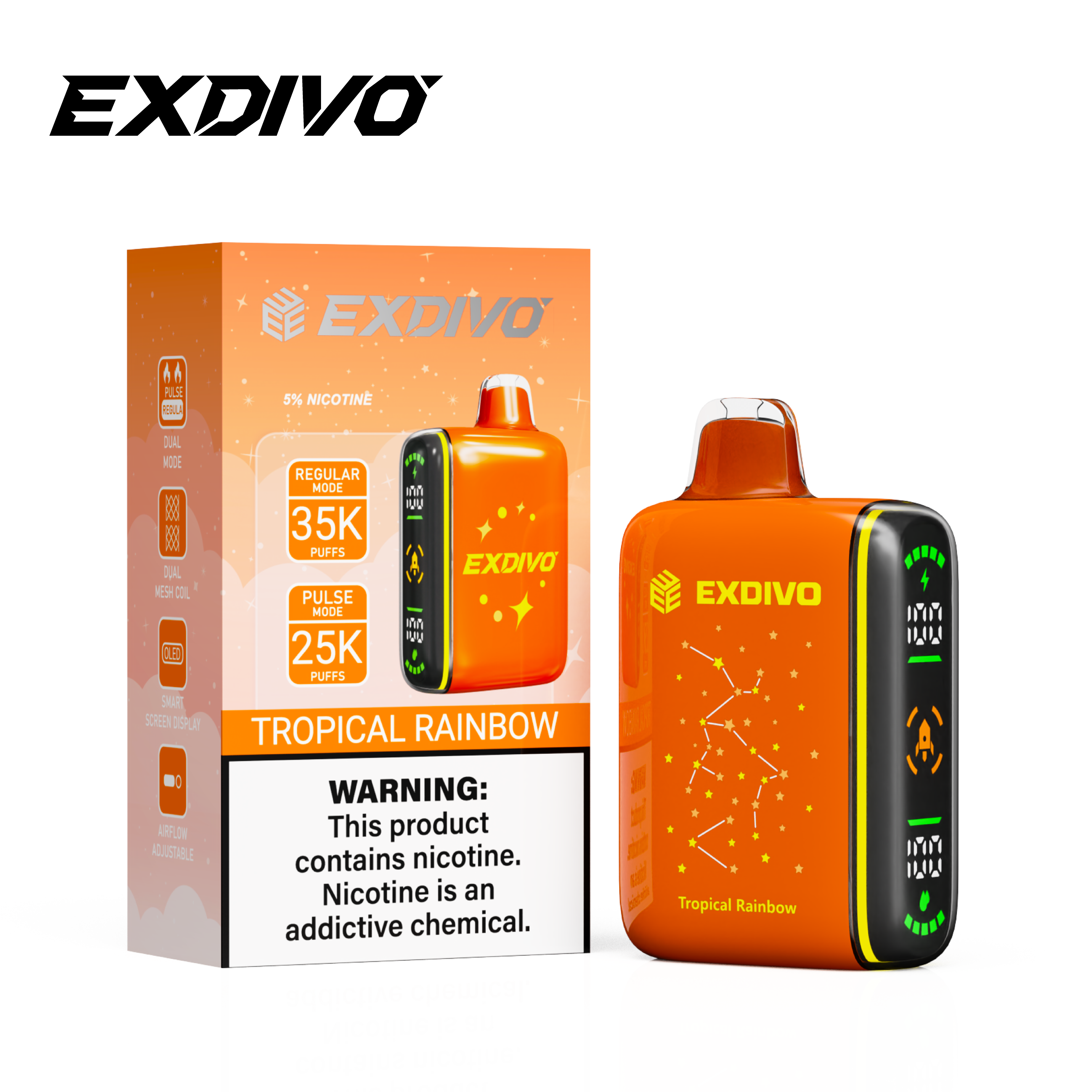 EXDIVO interstellar 35000 Puffs