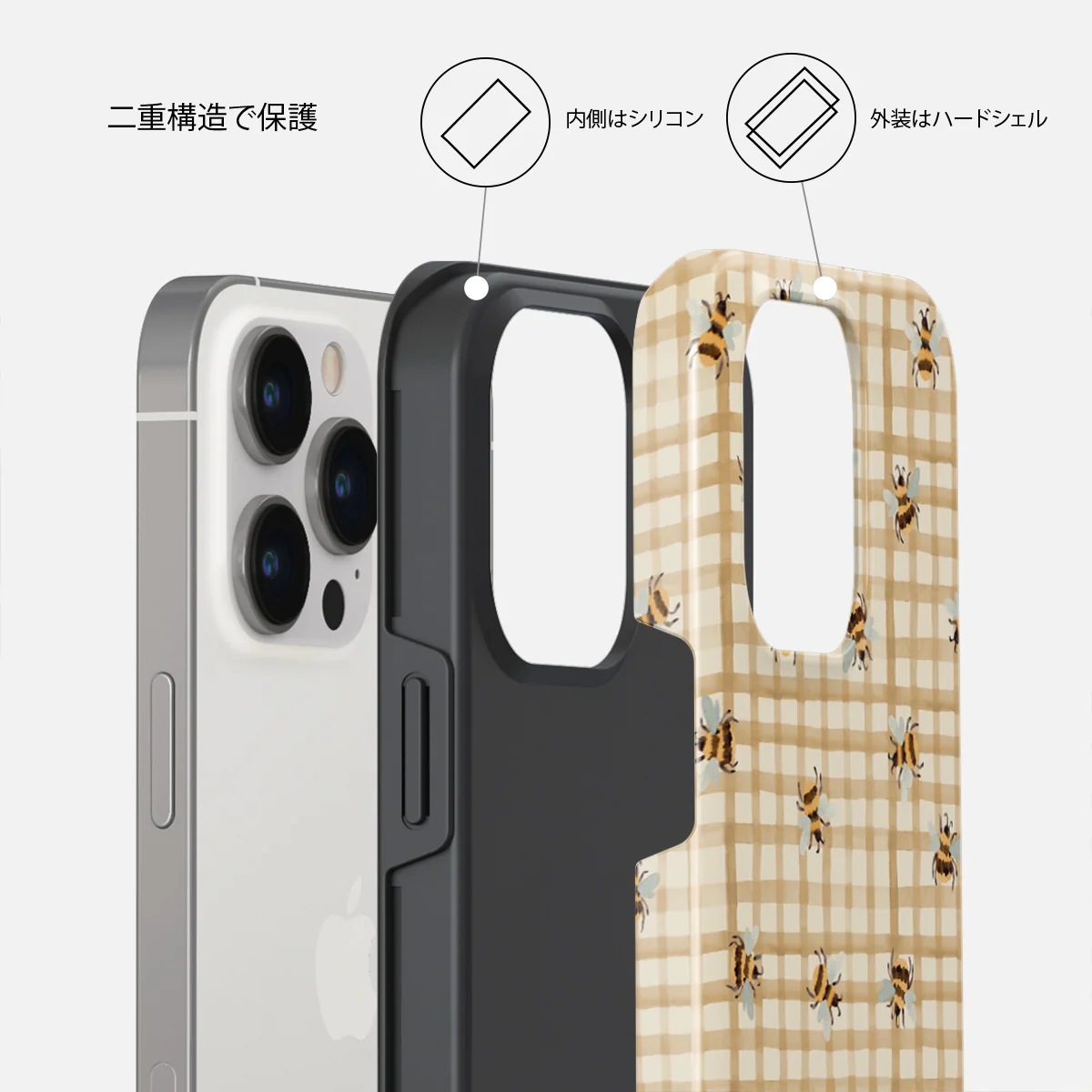 Honeycomb - iPhone 13 Pro Max ケース