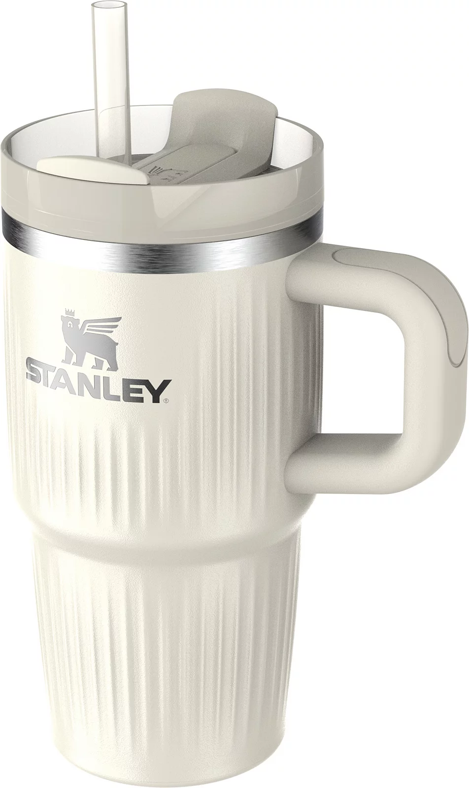 Stanley 20 oz. Quencher H2.0 Fluted Tumbler - Cream Gloss