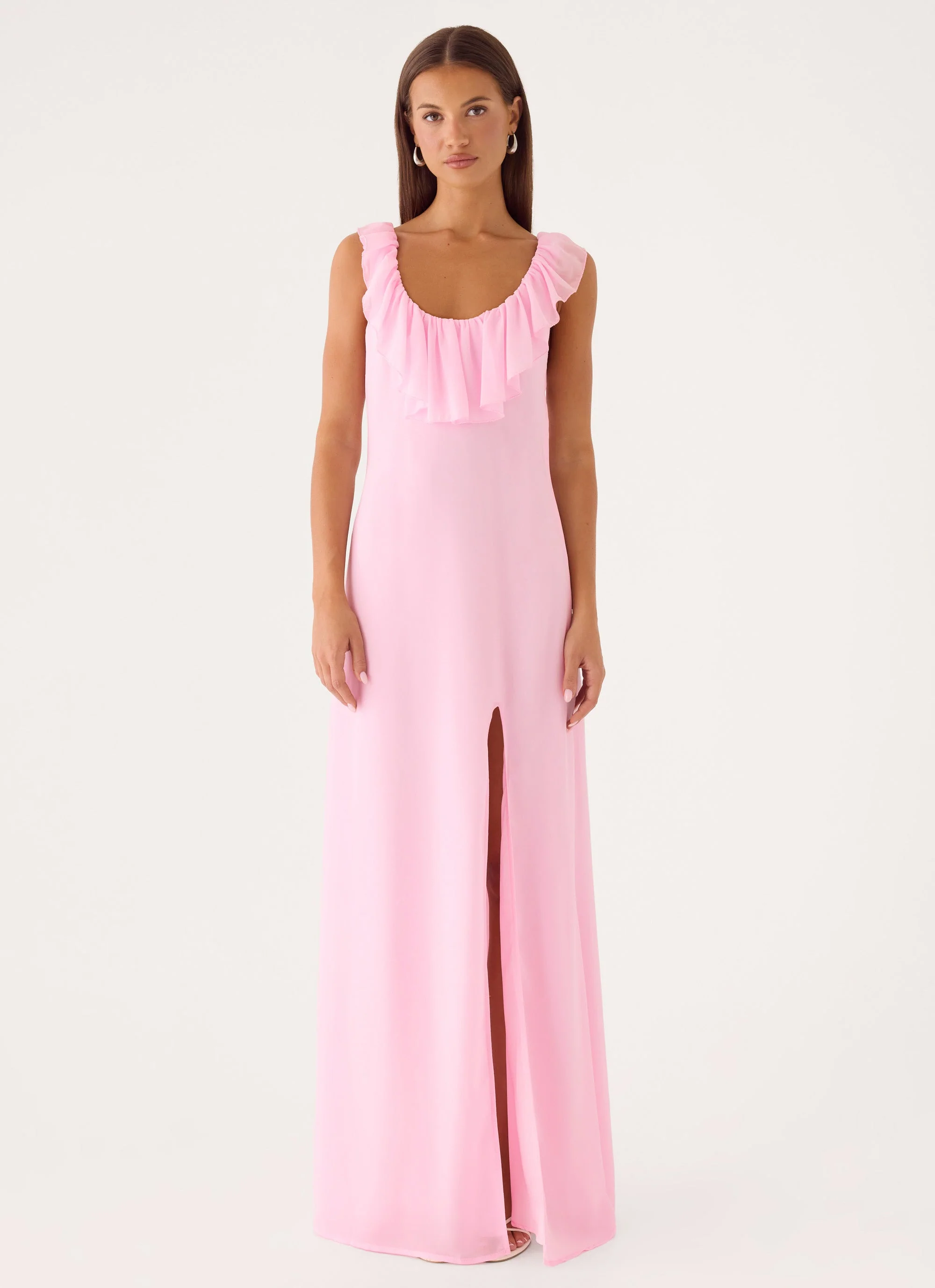 Something Inbetween Maxi Dress - Blushing Pink - luluinthesky