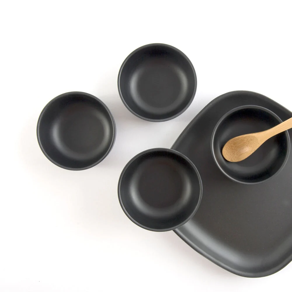 Vogeelle Large Pinch Bowls - Black
