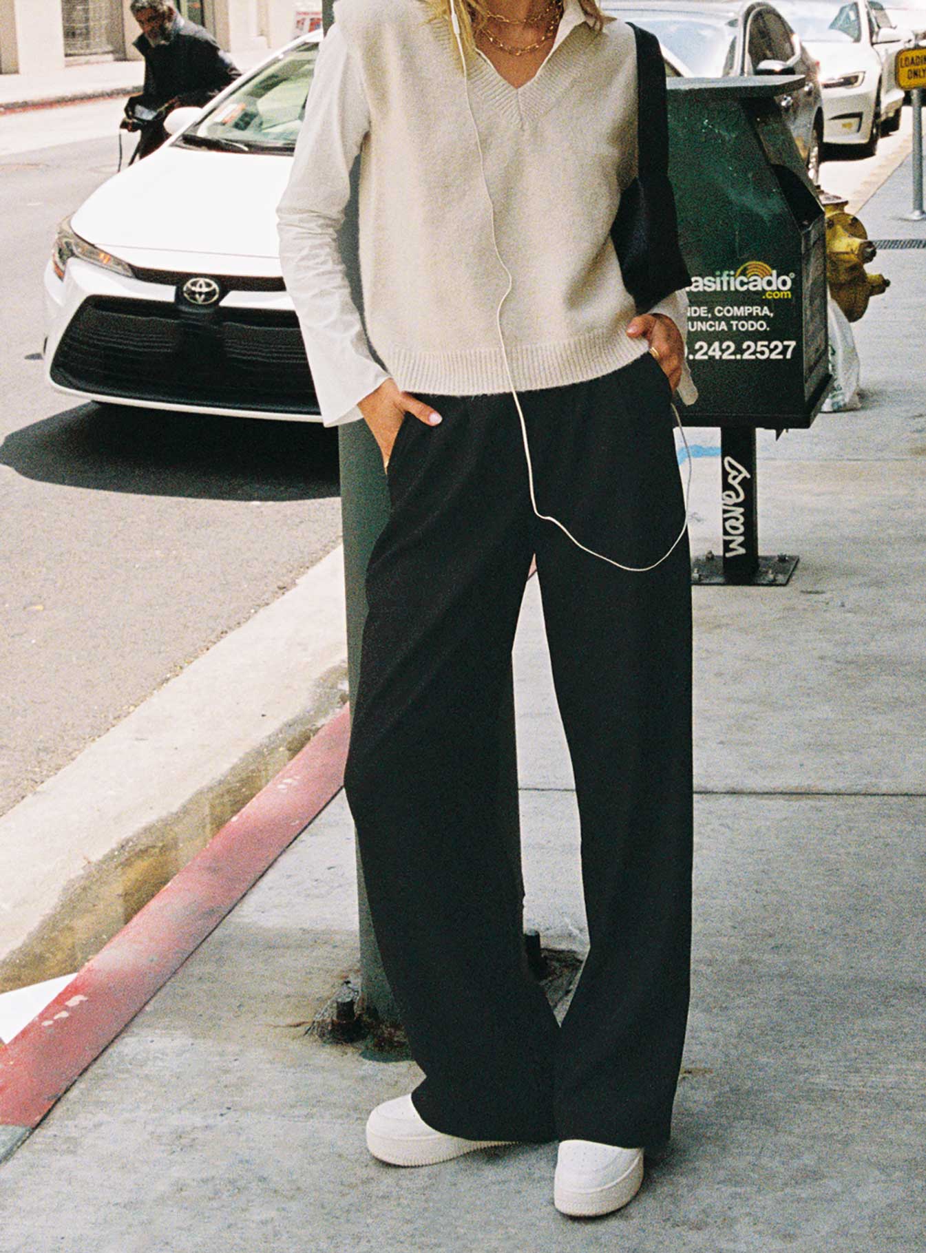 Archer Black Tailored Pants – Lower Impact Sustainable Essential