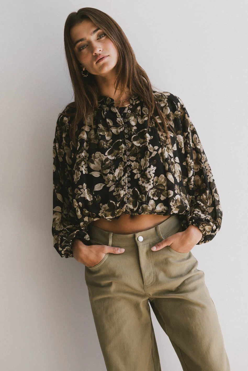 Yasmeen Blouse in Black