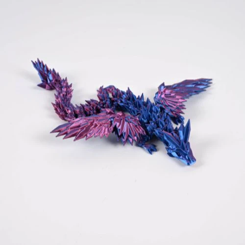 3D Treasures 3D-Printed Winged Dragon Scale Egg Fidget Toy - Multiple Colours