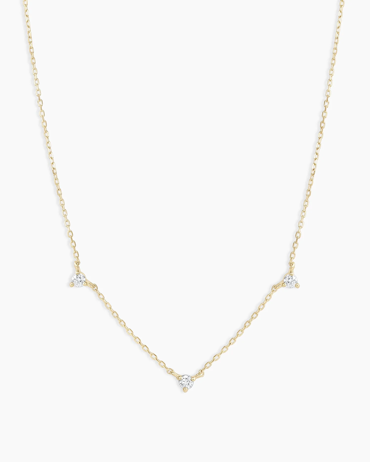 14K Diamond Eve Necklace