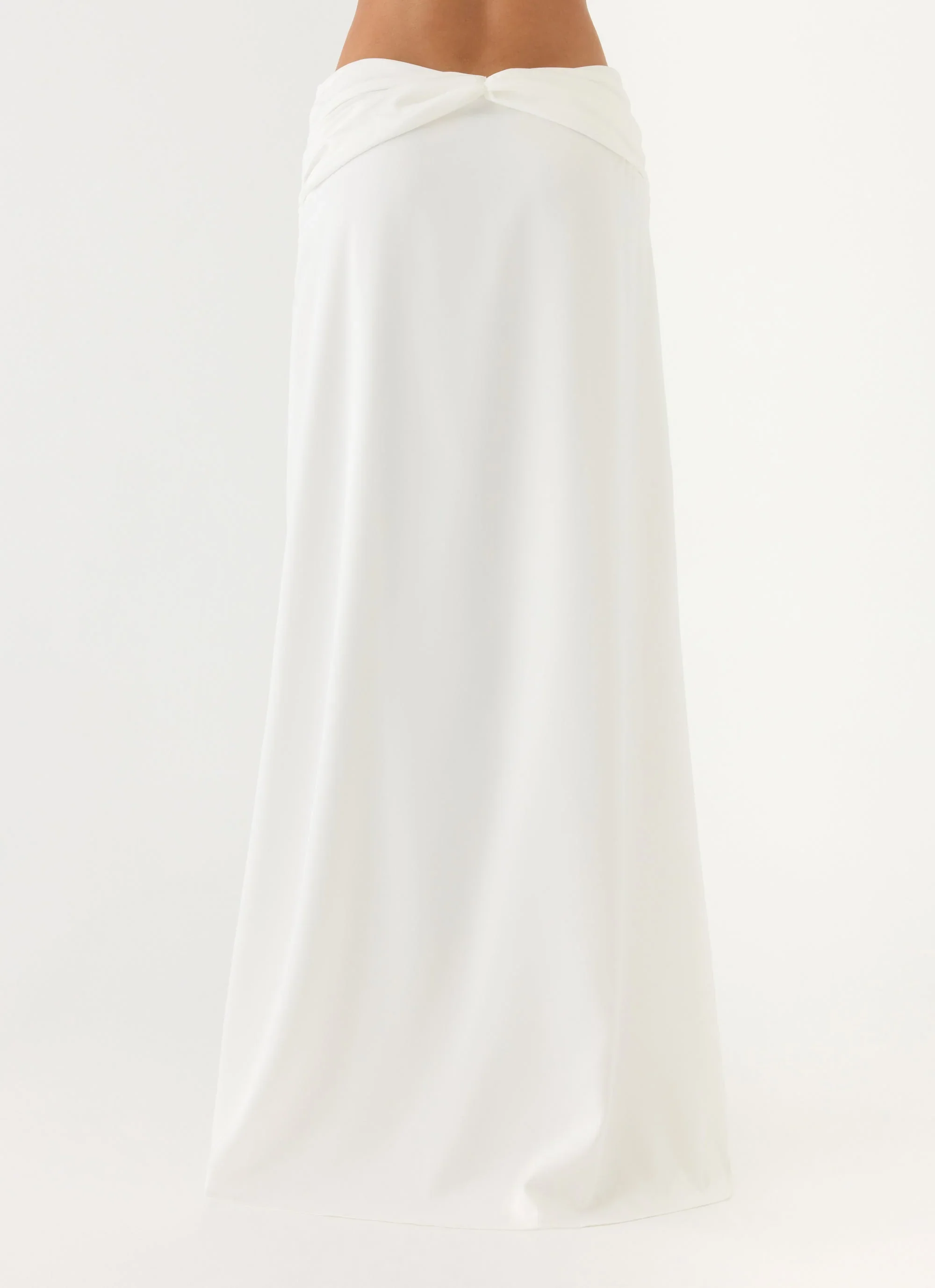She Means It Maxi Skirt - Ivory