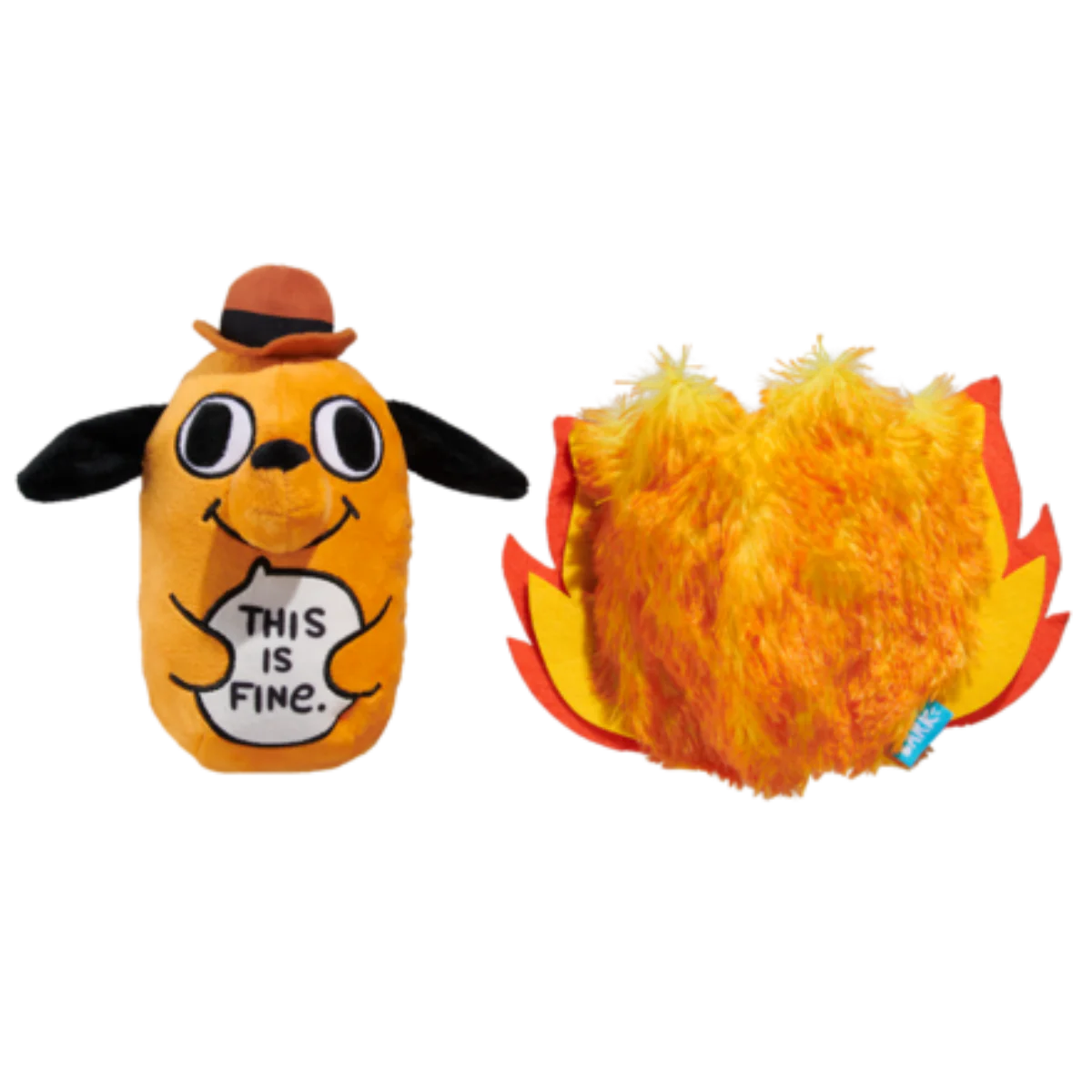 This is Fine Plush Multi-Part + Enrichment Dog Toy