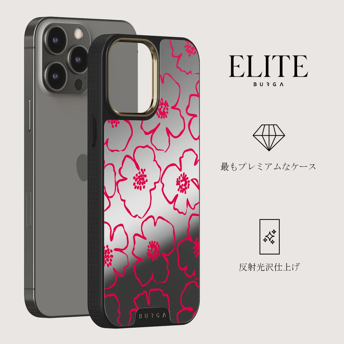Flower Girl - iPhone 12 Pro ケース