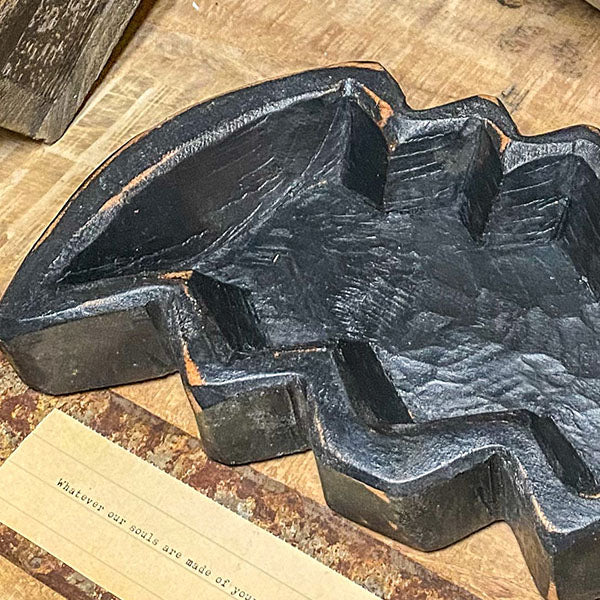 Halloween Wooden Bowl Scented Candle, Choose Your Style