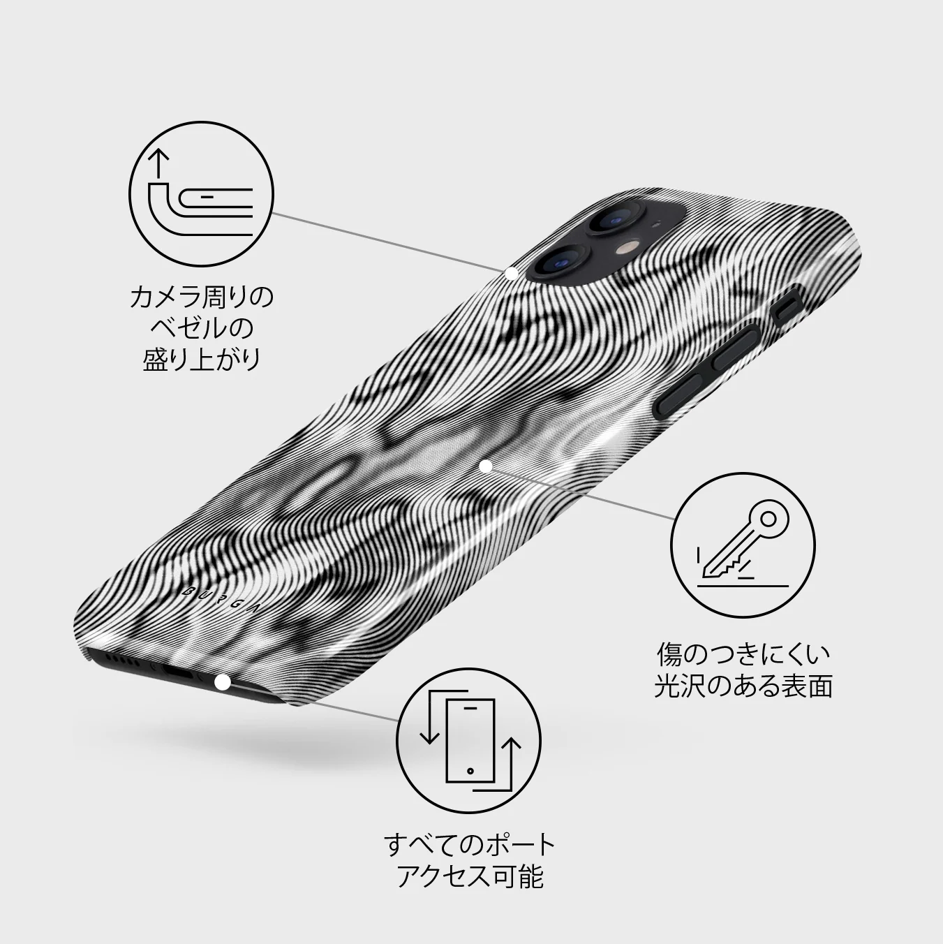 Ghost - iPhone 12 Mini ケース