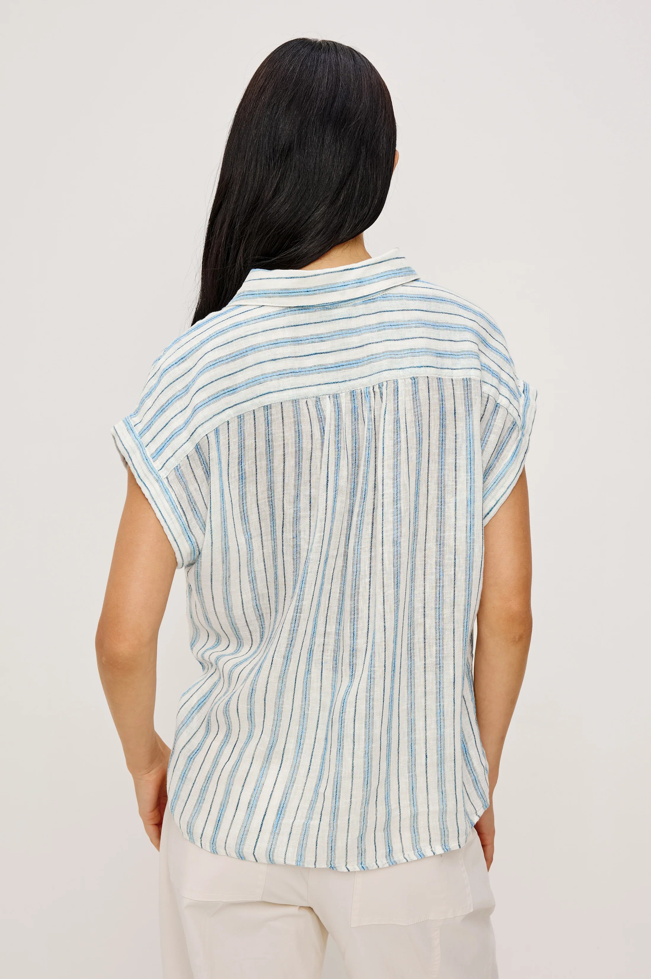 Tuscany Shirt - Windward Stripe