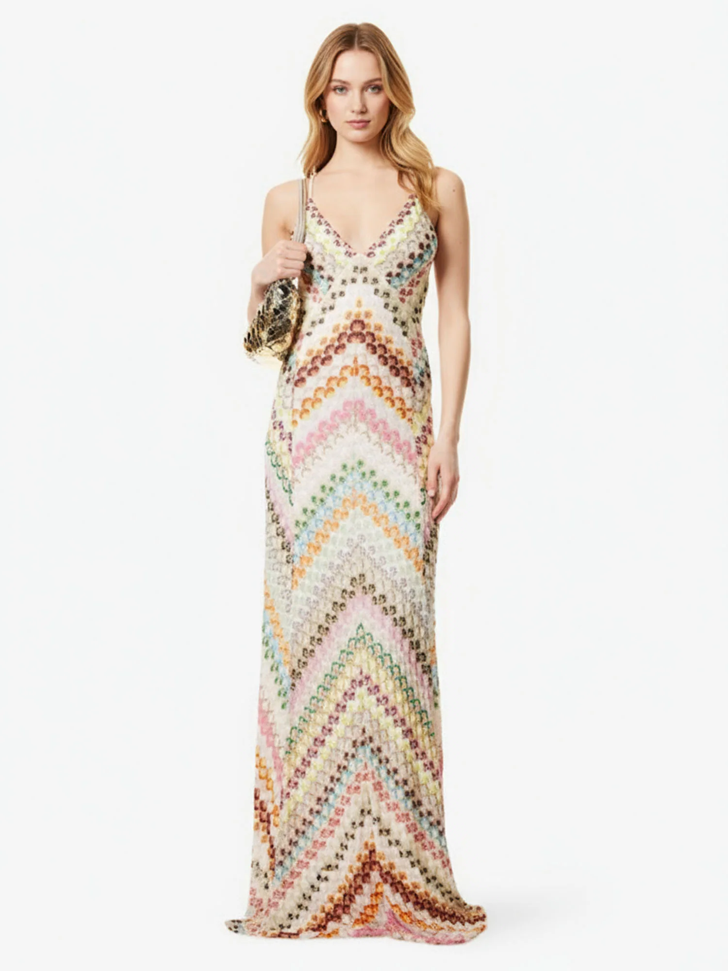 Opulent Maxi Dress Gala Splendor