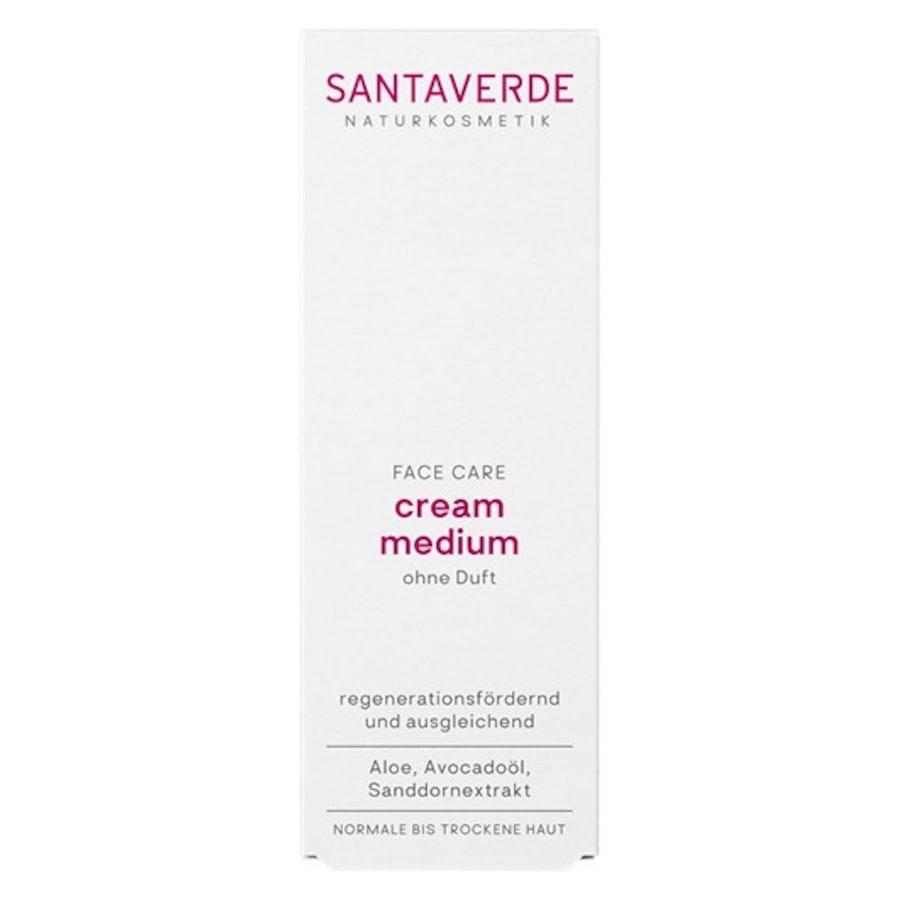 Santaverde FACE CARE kremowy średni Bez zapachu